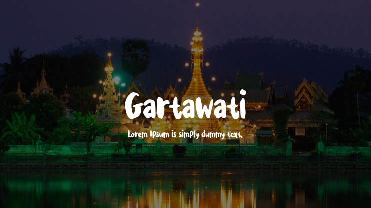 Gartawati Font