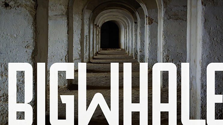 Bigwhale Font