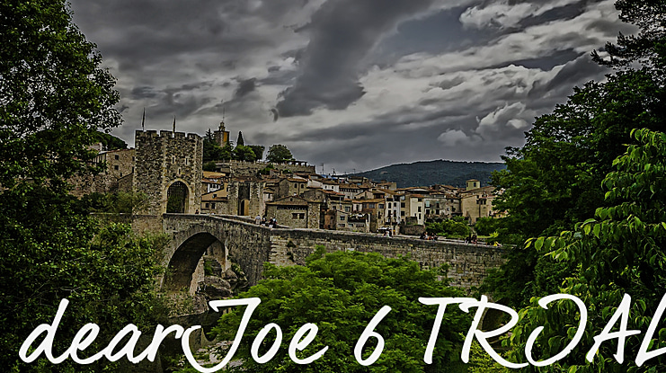 dearJoe 6 TRIAL Font