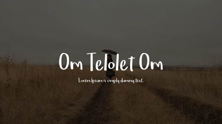 Om Telolet Om Font