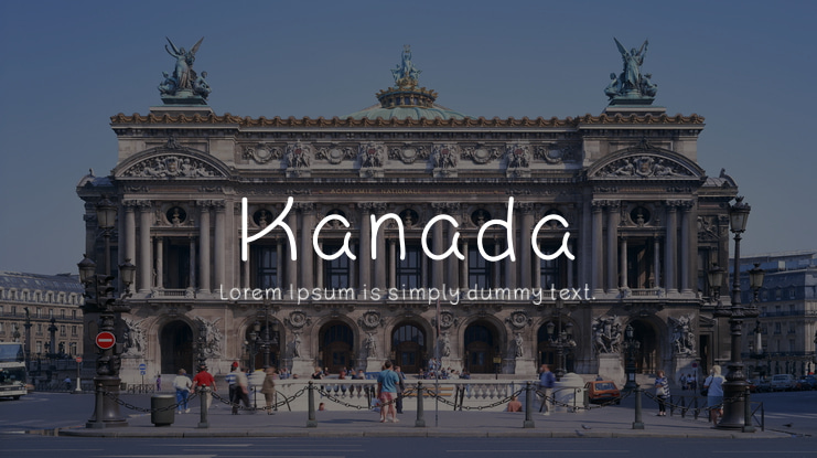 Kanada Font