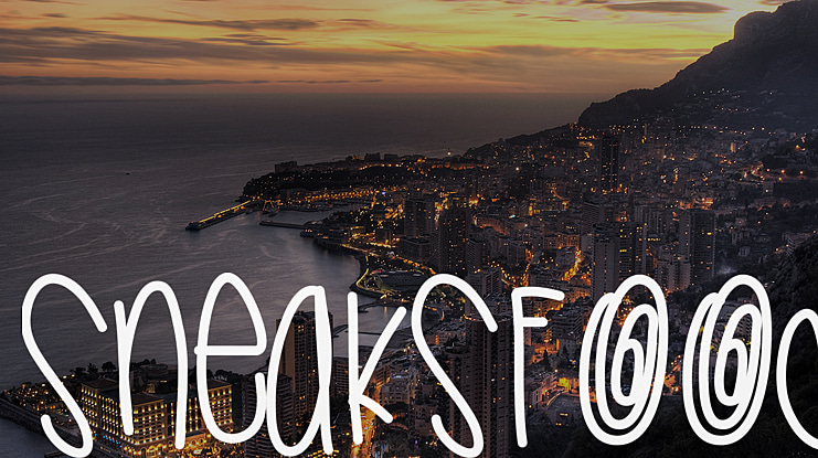 Sneaksfood Font