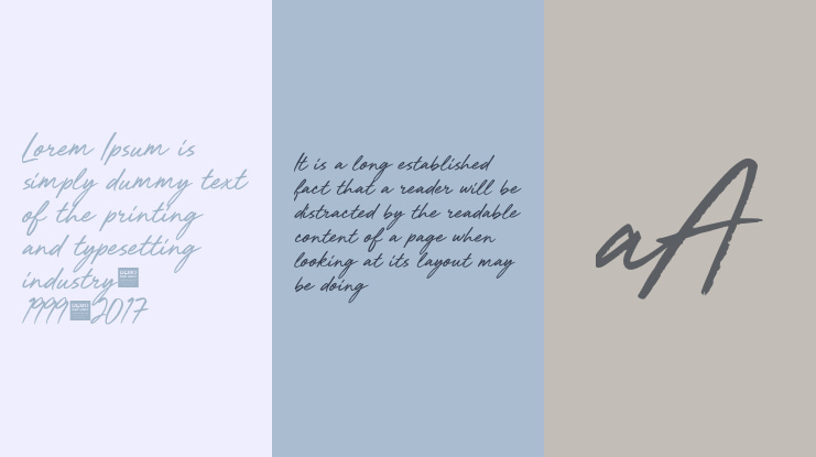 Mighty River - Demo Font