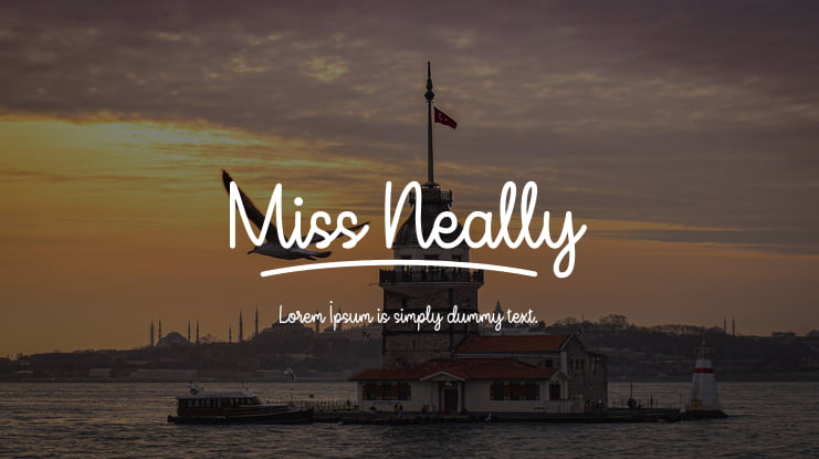 Miss Neally Font