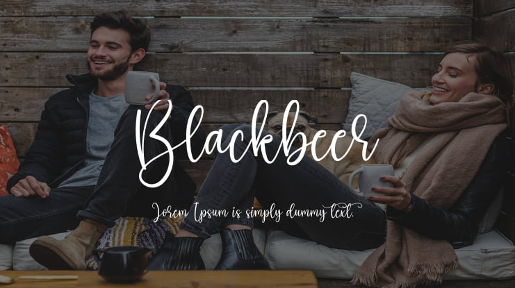 Blackbeer Font