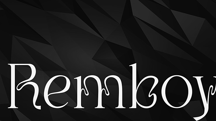 Remboy Font