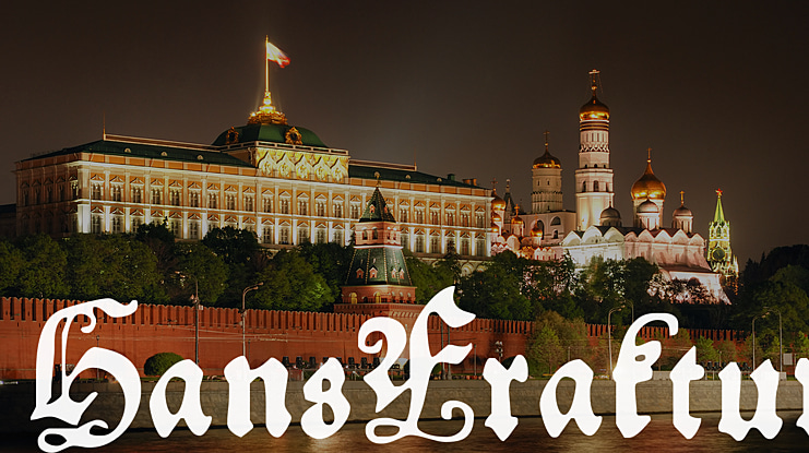 HansFraktur Font