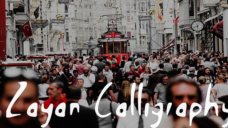 Zayan Calligraphy Font