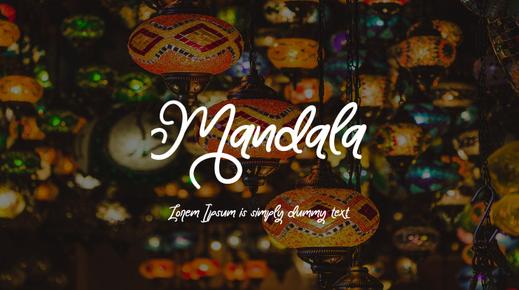 Mandala Font