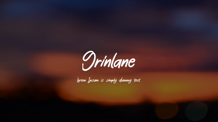 Grinlane Font
