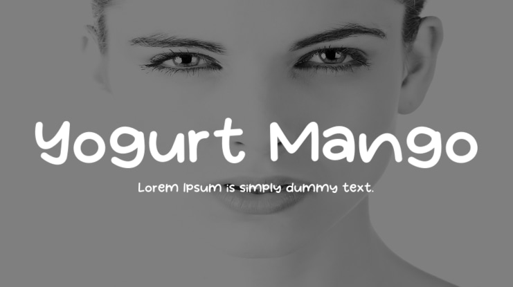 Yogurt Mango Font