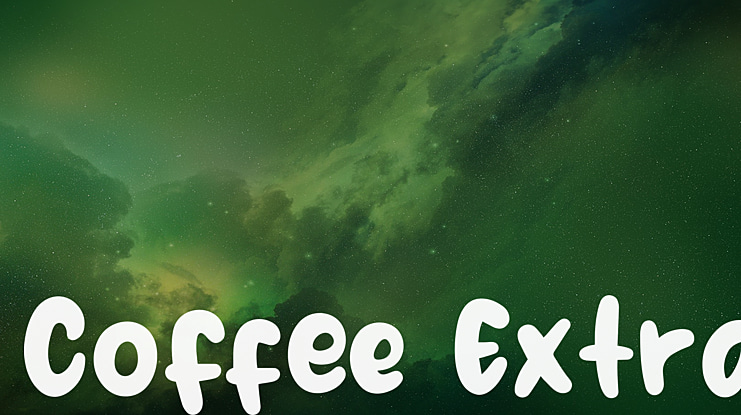 Coffee Extra Font
