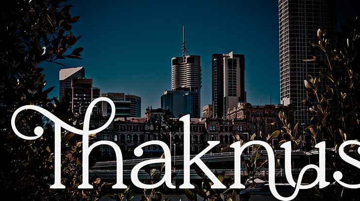 Thaknus Font