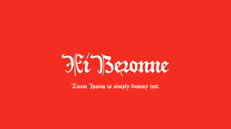 XiBeronne Font