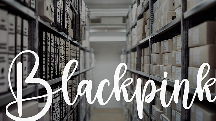 Blackpink Font Family