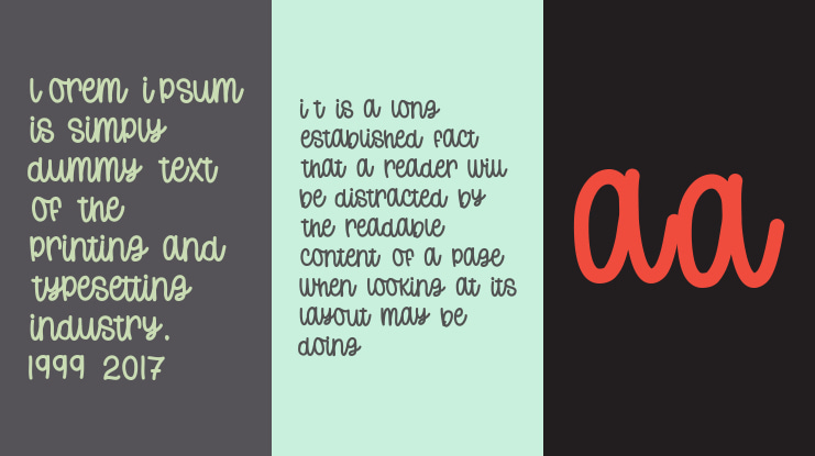 Donut Worry Trial Font