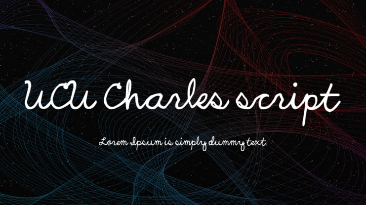 UCU Charles script Font
