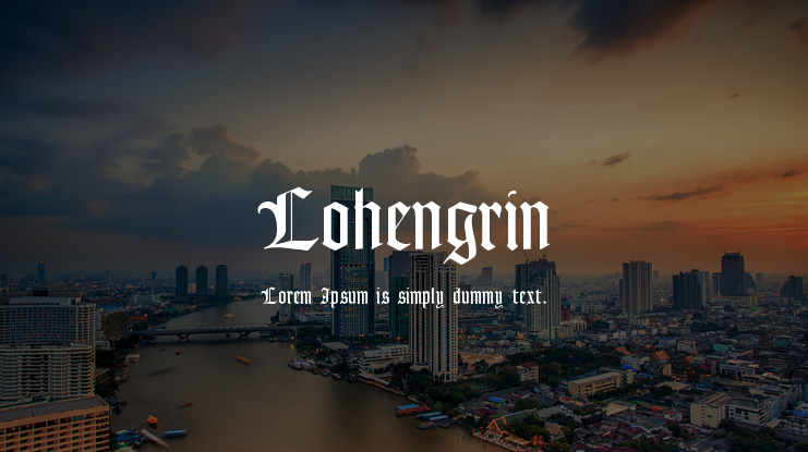 Lohengrin Font