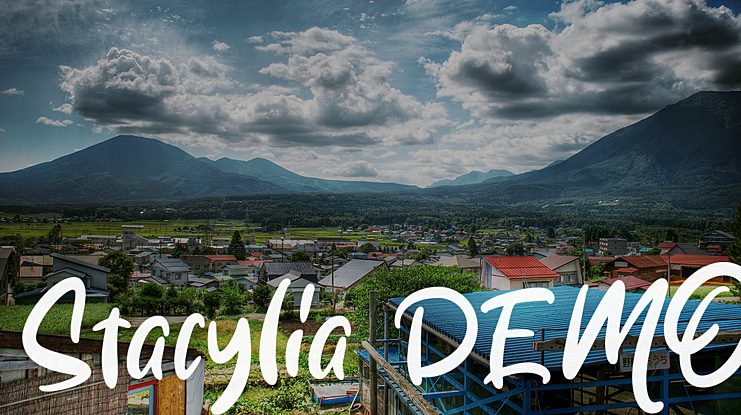 Stacylia DEMO Font