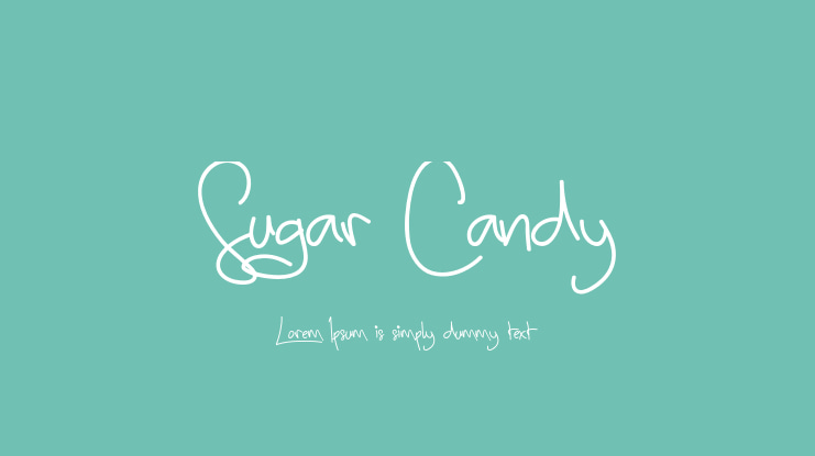 Sugar Candy Font