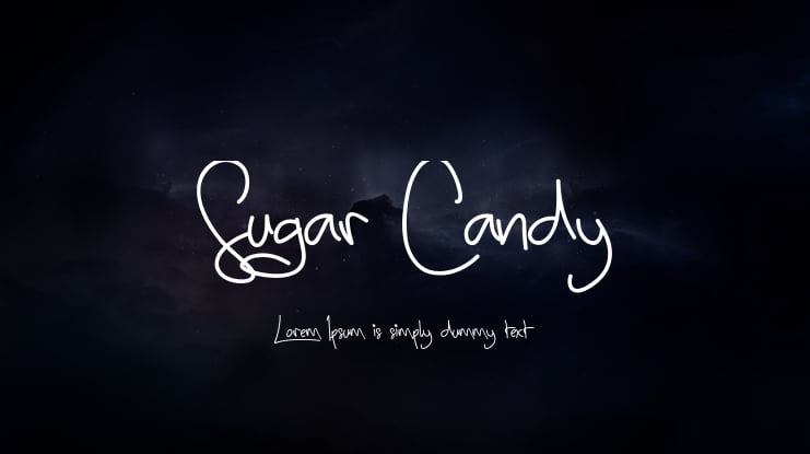 Sugar Candy Font