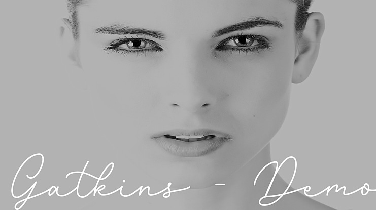 Gatkins - Demo Font