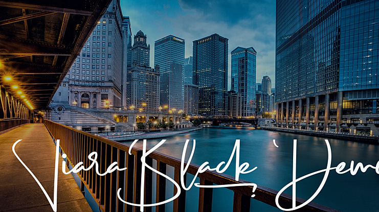 Tiara Black Demo Font