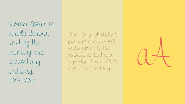 JustColesCursive Font