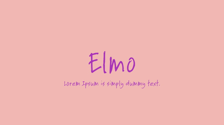 Elmo Font