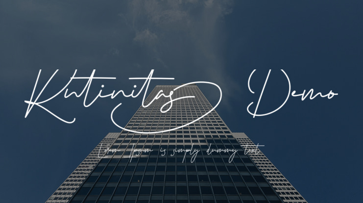 Rutinitas Demo Font