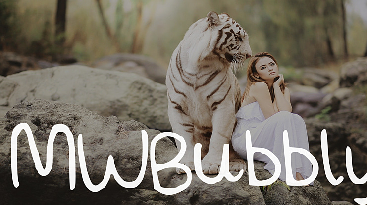 MWBubbly Font