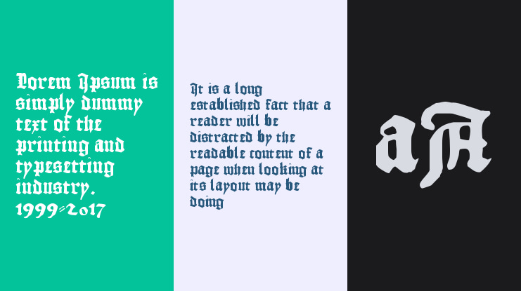 1456 Gutenberg Font