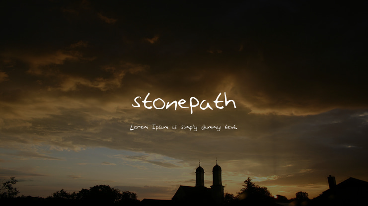 stonepath Font