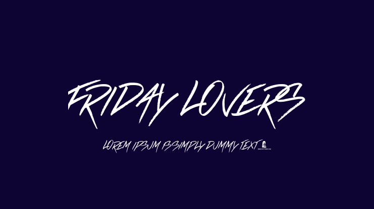Friday Lovers Font