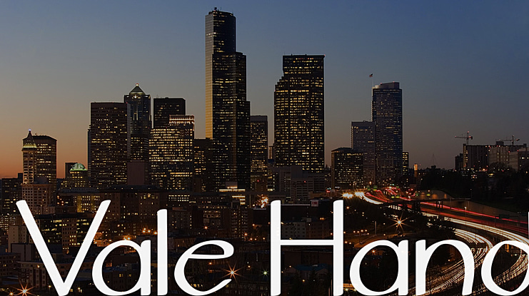 Vale Hand Font