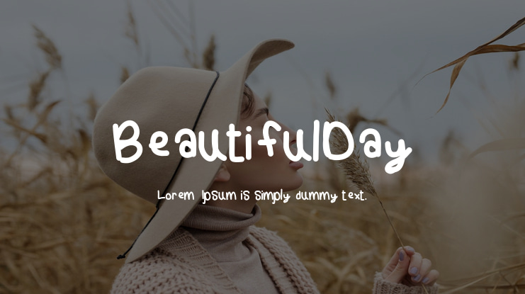 BeautifulDay Font