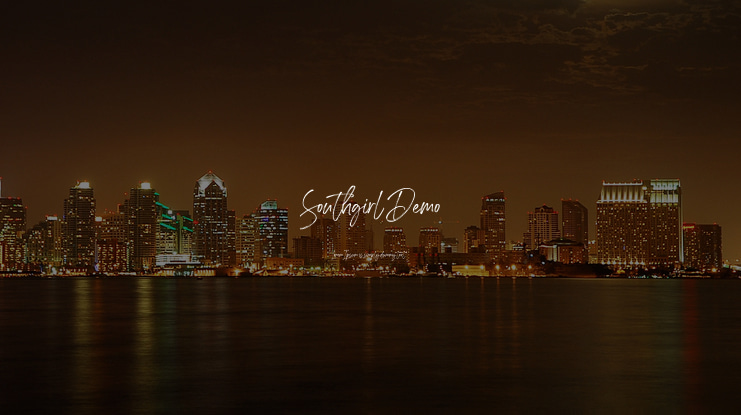 Southgirl Demo Font
