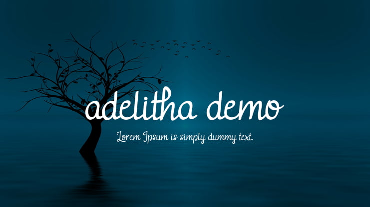adelitha demo Font