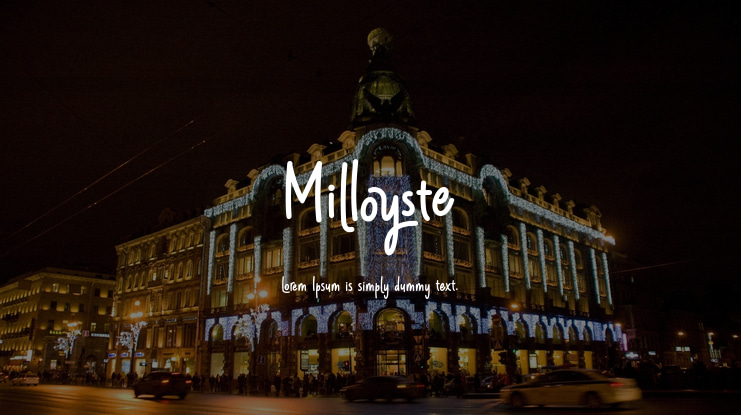 Milloyste Font Family