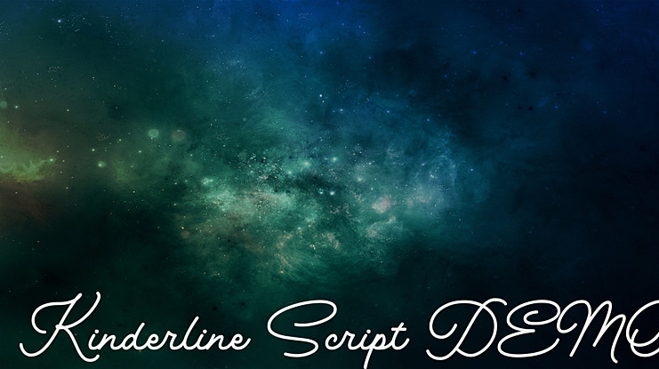 Kinderline Script DEMO Font