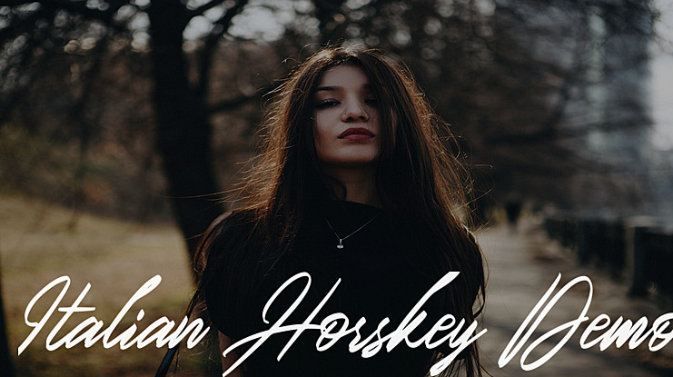 Italian Horskey Demo Font Family
