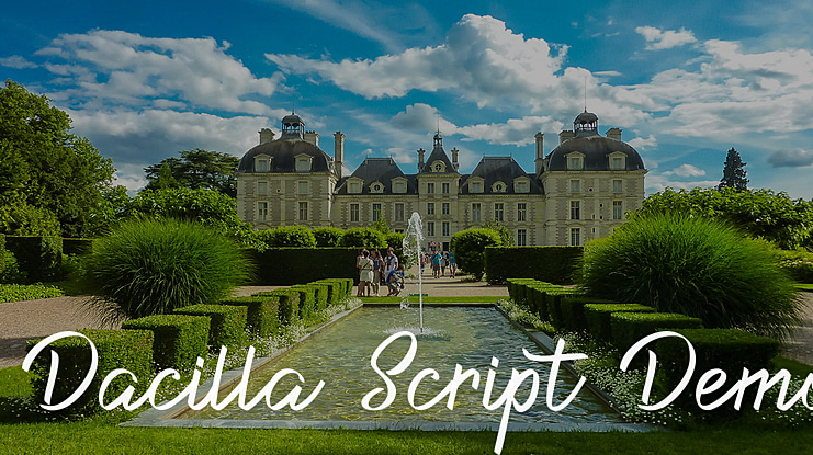 Dacilla Script Demo Font