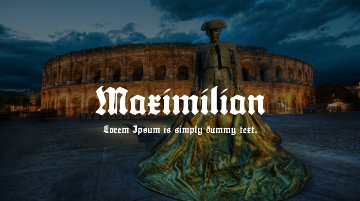 Maximilian Font Family