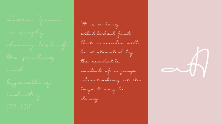 Good Karma demo Font