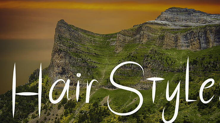 HairStyles Font : Download Free for Desktop & Webfont