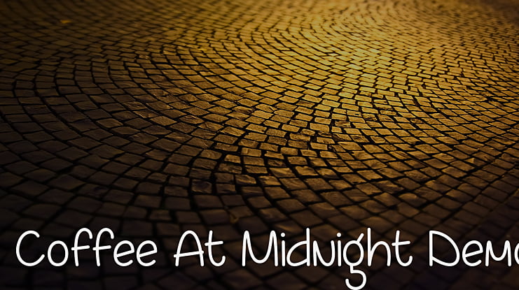 Coffee At Midnight Demo Font