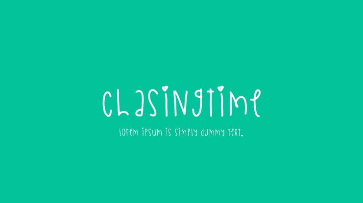 ChasingTime Font