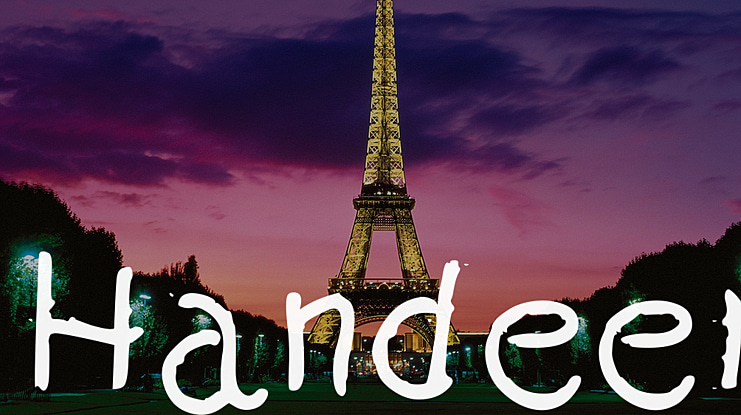 Handeer Font