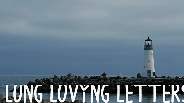 Long Loving Letters Font