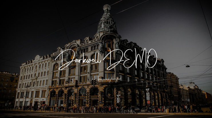 Darkwell DEMO Font